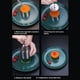 thumbnail image 3 of Wosthever Juego de tres moldes circulares de acero inoxidable para postres y vajilla fría. Cocina y Comedor, 3 of 6