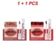 thumbnail image 1 of Heallor-lápiz labial líquido hidratante, 2/3 piezas, té de leche, brillo de labios, 4 colores, cosméticos, esmalte de labios, taza antiadherente impermeable, 1 of 5