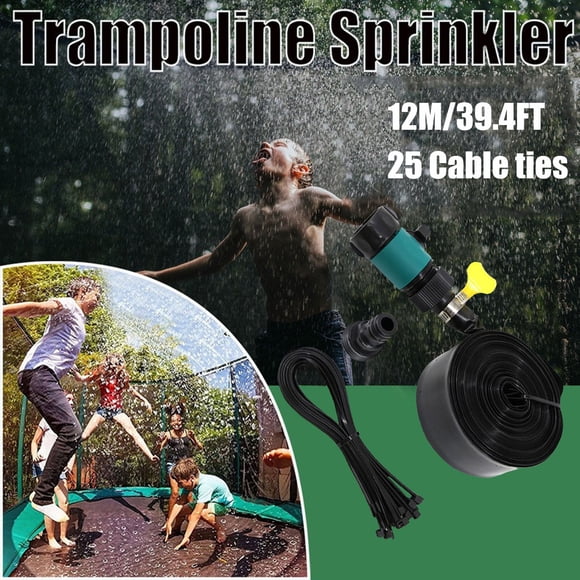 Water Spray Adventure Outdoor Playground Sprinkler for Kids Summer Garden Center Tool for Backyard Trampoline Water Park Durable Sprinklers for Family Play