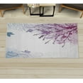 thumbnail image 1 of Nature Decorative Rug, Autumn Maple Leaves Branches in Fall Earthen Tones Faded Woodland Art Print, Quality Carpet for Bedroom Dorm and Living Room, 6 Sizes, Purple Grey, by Ambesonne, 1 of 1