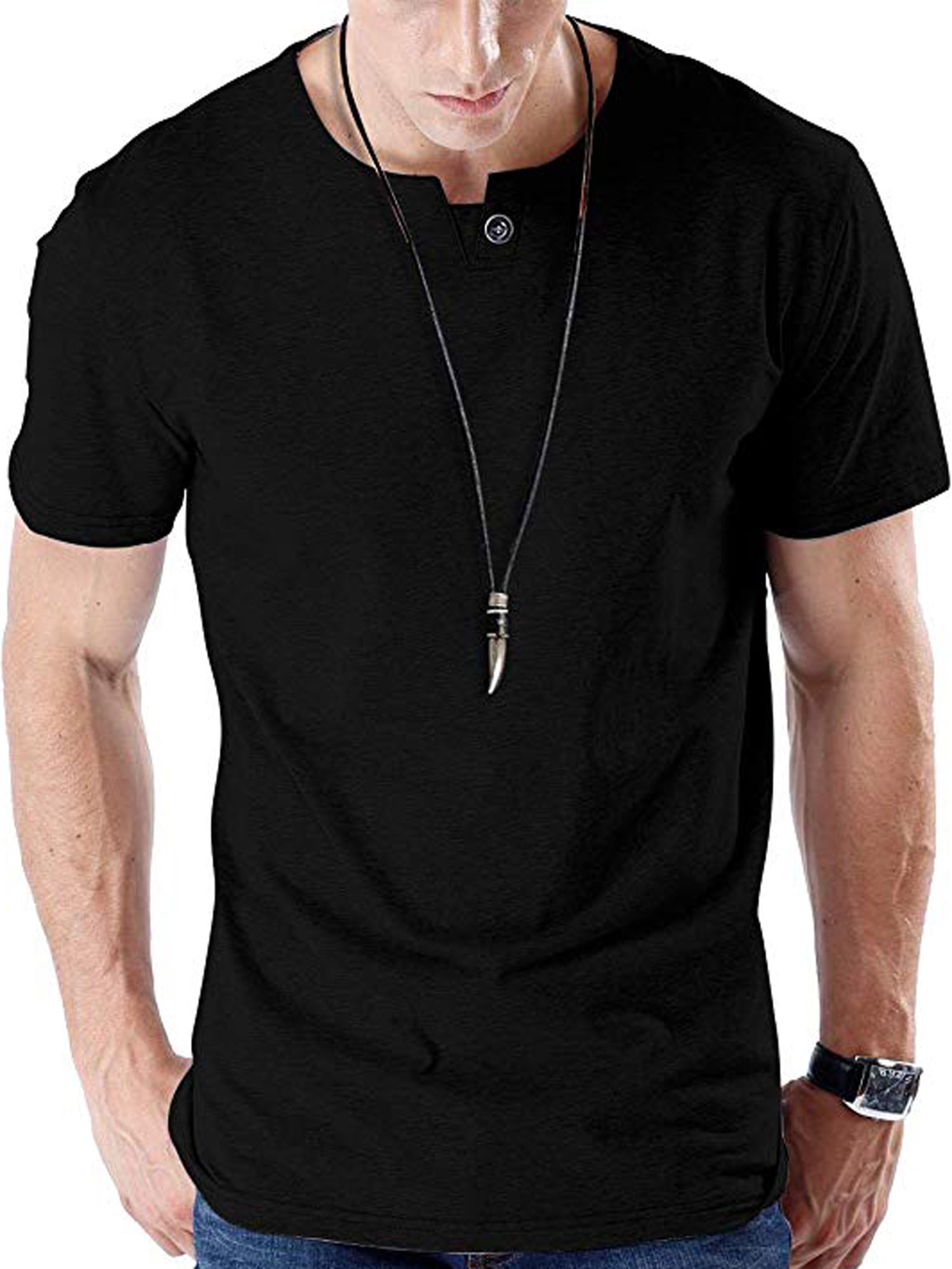 LELINTA Men's Ultra-Light Long Sleeve T-shirt Men's Short Sleeve ...