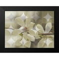 thumbnail image 2 of Bartola 14x12 Black Modern Framed Museum Art Print Titled - Floral Design I, 2 of 5