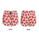 thumbnail image 3 of Balery Strawberries Pantalones cortos deportivos para mujer con forro y dos bolsillos, elásticos, para entrenamiento, gimnasio, yoga-Large, 3 of 7