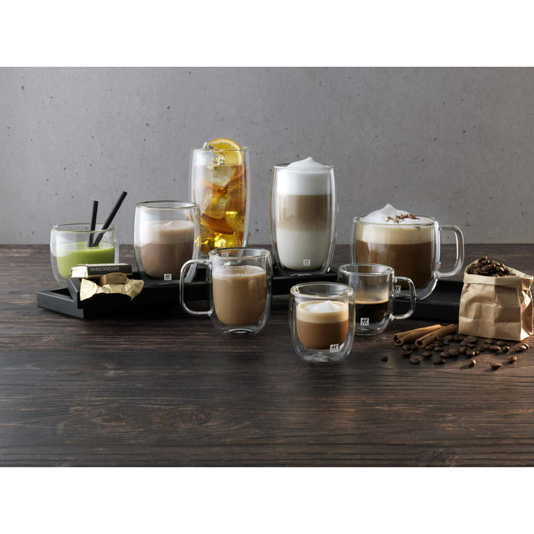 ZWILLING Sorrento 2-pc Double-Wall Glass Latte Cup Set 