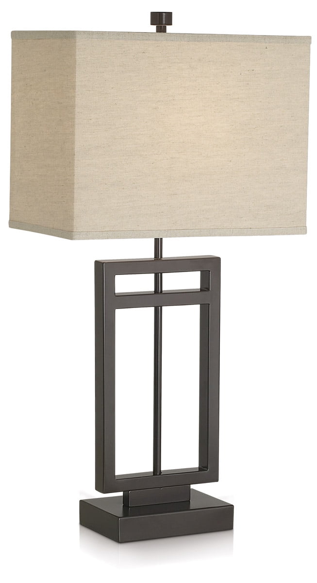 Pacific Coast Lighting 87 6576 20 Central Loft 31 Inch 100 Watt Bronze Table Lamp Portable Light