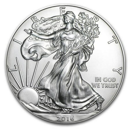Ancient Greek Silver Tetradrachm Coin - 2016 American Silver Eagle 1 oz Silver Coin