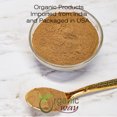 thumbnail image 4 of Organic Way Amla/Indian Gooseberry Powder (Phyllanthus emblica) - Organic & Kosher Certified | Raw, Vegan, Non GMO & Gluten Free | USDA Certified | Origin - India (1/4LBS / 4Oz), 4 of 8