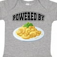 thumbnail image 4 of Inktastic Powered by Macaroni and Cheese Boys or Girls Baby Bodysuit, 4 of 5