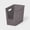 Gray, variant on Y-Weave Narrow Easy Access Decorative Storage Basket