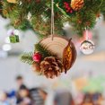 thumbnail image 1 of Adornos navideños Juego de rodajas de naranja con cuerdas para colgar Adornos únicos hechos a mano Lote Árbol de Navidad Vacaciones Granja Decoración rural Interior, 1 of 5