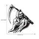 thumbnail image 1 of Pegatina para coche Grim Reaper Scythe, pegatina adhesiva Universal para coche, pegatina decorativa para coche, 1 of 6
