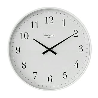 Westclox Wall Clock Simplicity Analog Round Home Office Clock