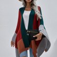 thumbnail image 5 of QUYUON Cable Knit Cardigan Clearance Long Sleeve Cardigan Sweaters for Women 2023 Polyester Trendy Cardigans Cardigan Jacket Style Q-1841 Fall Cardigan Sweater Outerwear Coat Army Green XL, 5 of 5