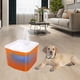 thumbnail image 3 of Fuente de agua para , fuente de agua para mascotas con cápsula sin BPA, dispensador de agua para perros con nivel de agua visible de 67 / - Naranja, 3 of 8