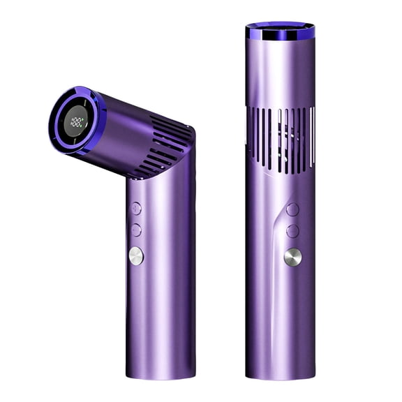 Portable Rechargeable Handheld Fan | Personal Cooling Fan for Travel Office Camping, Purple