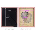 thumbnail image 4 of Seashell Ephemera V - Framed Print w/glass - Sunset Pink, 4 of 7