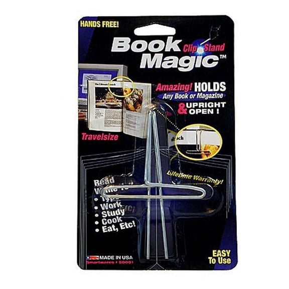 Book Magic Book Clip & Stand (Chrome)