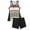 Orange, variant on ibuvkizy Tankinis Swimsuits for Women Loose Modest Two Piece Bathing Suits Women Conservative Print Strappy Back Set Swimsuits Swimdress Bikini Sets for Women's Plus Size