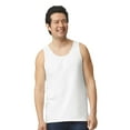 thumbnail image 2 of CROWN CRAZE Men’s Tank Top – Classic High Neck Sleeveless Muscle Undershirt’s | 6oz 100% Ultra Cotton | Pack of 6, Size 3XL, 2 of 5