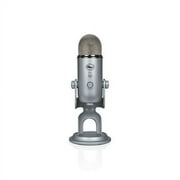 Blue Microphones Yeti USB Microphone (Silver) Bundle with Pop Filter