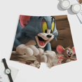 thumbnail image 3 of Tom And Jerry Men’s Underwear Boxer Briefs Soft Breathable Underwear for Mens Boys, 3 of 7