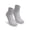 Light Gray, variant on 3-Pack Low Cut Socks for Diabetics Men Women, Moisture-Wicking Wide Calf Socks, Non-Binding & Extra Wide Top (Light Gray)