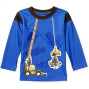 B18m Blue Ls Screenprint Tee