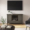 thumbnail image 6 of Gothic Grandeur Warm Shaker SOLID WOOD Wide Transitional TV Media Stand, 6 of 38