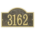 thumbnail image 1 of Whitehall Fast & Easy Arch House Numbers Plaque, 1 of 5
