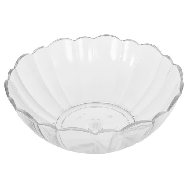 ColoMX 1 PC Hermosa Ensalada Bowl Porridge Bowl Ramen Bowl Oat Round (Transparente)