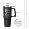 thumbnail image 3 of 1pc Inspirational Gifts 40oz Tumbler with Straw & Handle - Insulated Stainless Steel Cup | Holiday Gift for Man Women (Christmas, Valentine's, Birthday), 3 of 5