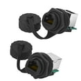 thumbnail image 5 of WINDLAND RJ45 Ethernet Connector Male to Female Industrial Waterproof High Speed Sealed Plug Socket Panel Mount, 5 of 5