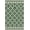 Green, Pattern 3, variant on ODIKA 2'x3' Olive Green Trellis Quatrefoil Design Washable Throw Rug Interlocking Geometric Medallion Motifs With Dotted Accents Non-Slip, Low Profile, Flatwoven, Easy Care for Hallway, Study Room