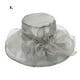 thumbnail image 1 of Flor Red Hilo Sombrero para el sol Playa Protector solar Sombrero para el sol Mujer Organza Sombrero de copa Wmkox8yii jkg5763, 1 of 2
