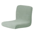 thumbnail image 2 of Bar Stool Covers, Stretch Bar Stool Chair Cover SliPCovers, Jacquard Counter Stool Bar Chair Covers for Kitchen Pub Dining Room (Green), 2 of 9