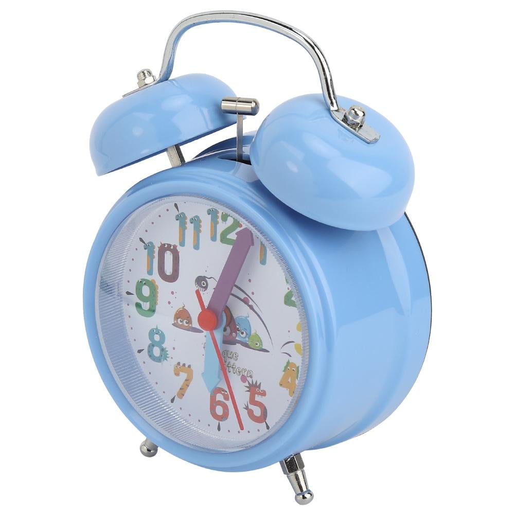 Qiilu Digital Clock, Night Light Alarm Clock, Small Digital Clock For