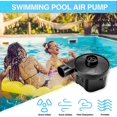 thumbnail image 2 of CHAO Inflador y desinflador de bomba de aire eléctrica 2 en 1 para anillos de natación, colchones de aire, juguetes para piscinas infantiles, bomba de aire con 3 boquillas, AC110-240V/DC12V/50W, 2 of 5