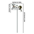 thumbnail image 3 of Yatlte Windmill Decoration, Pinwheels Whirligigs, Three Bees Spinners for Yard and Garden, Outdoor Wind Spinners, Yard Patio Decoration, 3 of 7