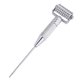 thumbnail image 2 of Flexible Copper Spring Needle Roller Ear Massage Acupuncture Probe Acupoint Detecting Pen Probe Stick Massager (silver), 2 of 2