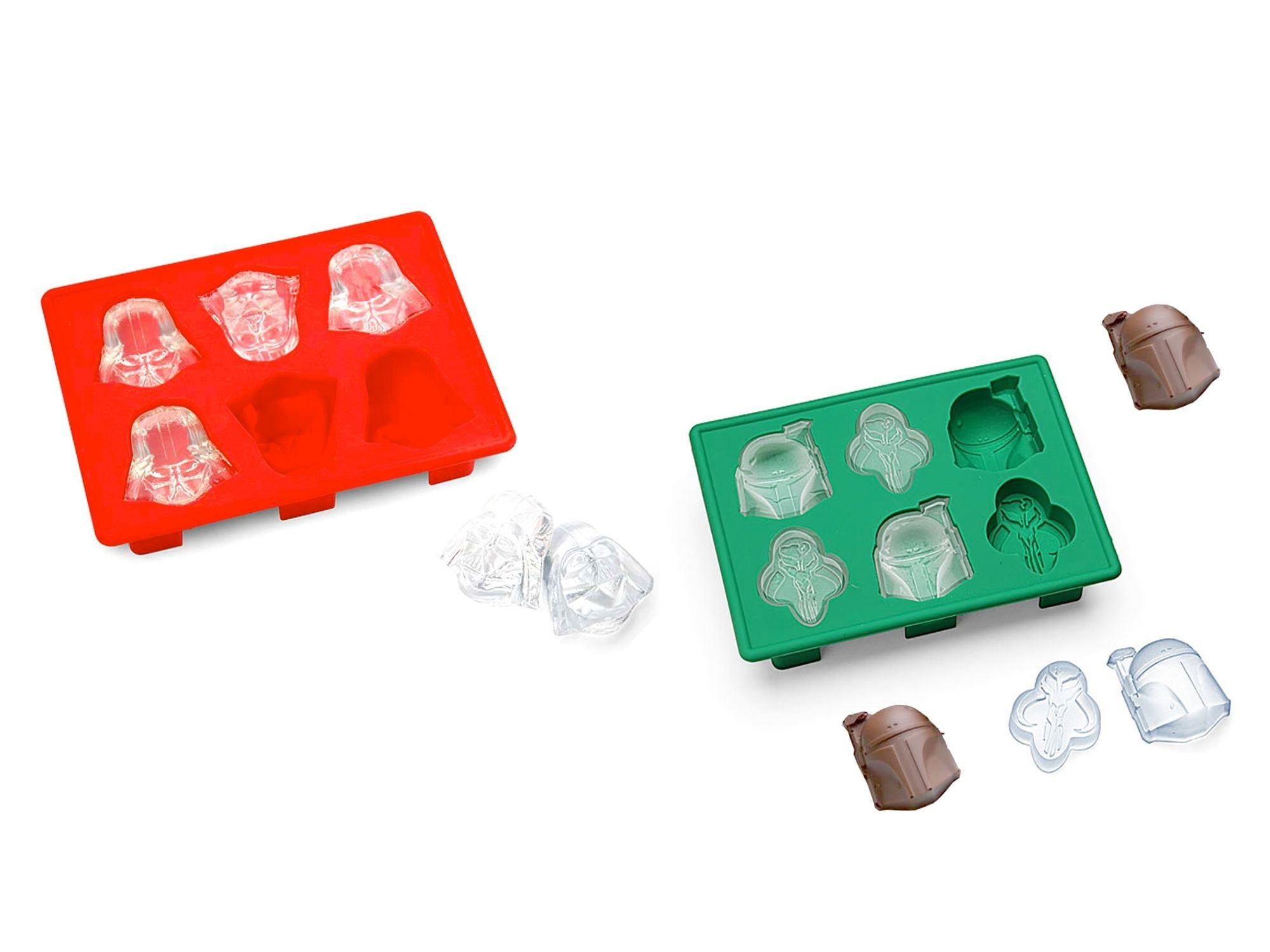 IXI Star Wars Death Star Ice Cube Tray Molds, Silicone Ice Molds Pack of 6