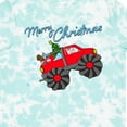 thumbnail image 4 of Inktastic Merry Christmas Santa Drives a Monster Truck Boys or Girls Toddler T-Shirt, 4 of 5