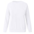 thumbnail image 5 of Blusa de manga larga con estampado de gato de Navidad y costura informal con cuello redondo para mujer Fridja fksj644, 5 of 5