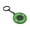 Green, variant on Athletic Style Weightlifting Keychain Miniature Barbell Plate Keyring Accessory