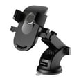 thumbnail image 2 of Soporte de teléfono para coche para consola central con rotación de 360° | Soporte universal para smartphones de 4,7 a 7,2 pulgadas | Ventosa estable y ángulo de visión ajustable, 2 of 9