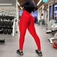thumbnail image 3 of COMFREE Womens Anti Cellulite High Waisted Yoga Pants Tummy Control Scrunched Booty Leggings Workout Running Butt Lift Textured Tights, 3 of 7