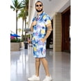 thumbnail image 4 of Conjunto Hombre Verano Camisa y Short a Juego Alberca Playa y Calor, 4 of 5