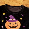 thumbnail image 6 of Girls Long Sleeve Pumpkin Embroidered Tutu Tulle Dresses Cosplay Costume Halloween Costumes for Girls Size 2-7 Years, 6 of 9