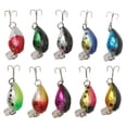 thumbnail image 3 of Kit de 10 señuelos duros para pesca con crankbait Minnow para agua dulce y salada., 3 of 14
