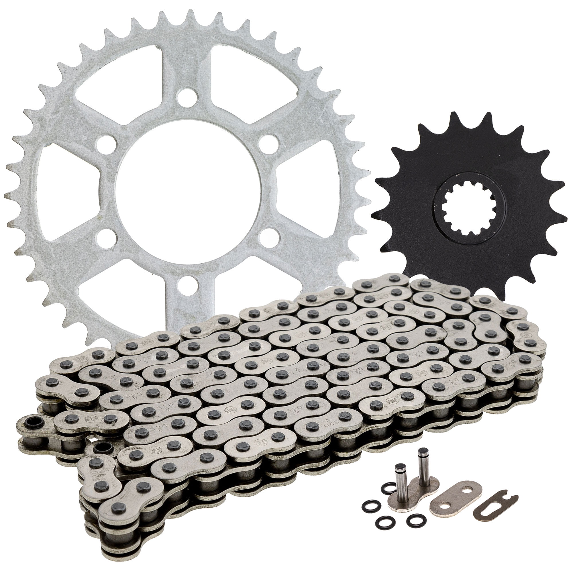 Niche Sprocket Chain Set for Kawasaki Ninja ZX10R 17/39T 520