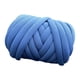 thumbnail image 5 of Hilo grueso de 250 g para tejer a brazo, lavable, tubular jumbo, voluminoso Azul profundo, 5 of 9